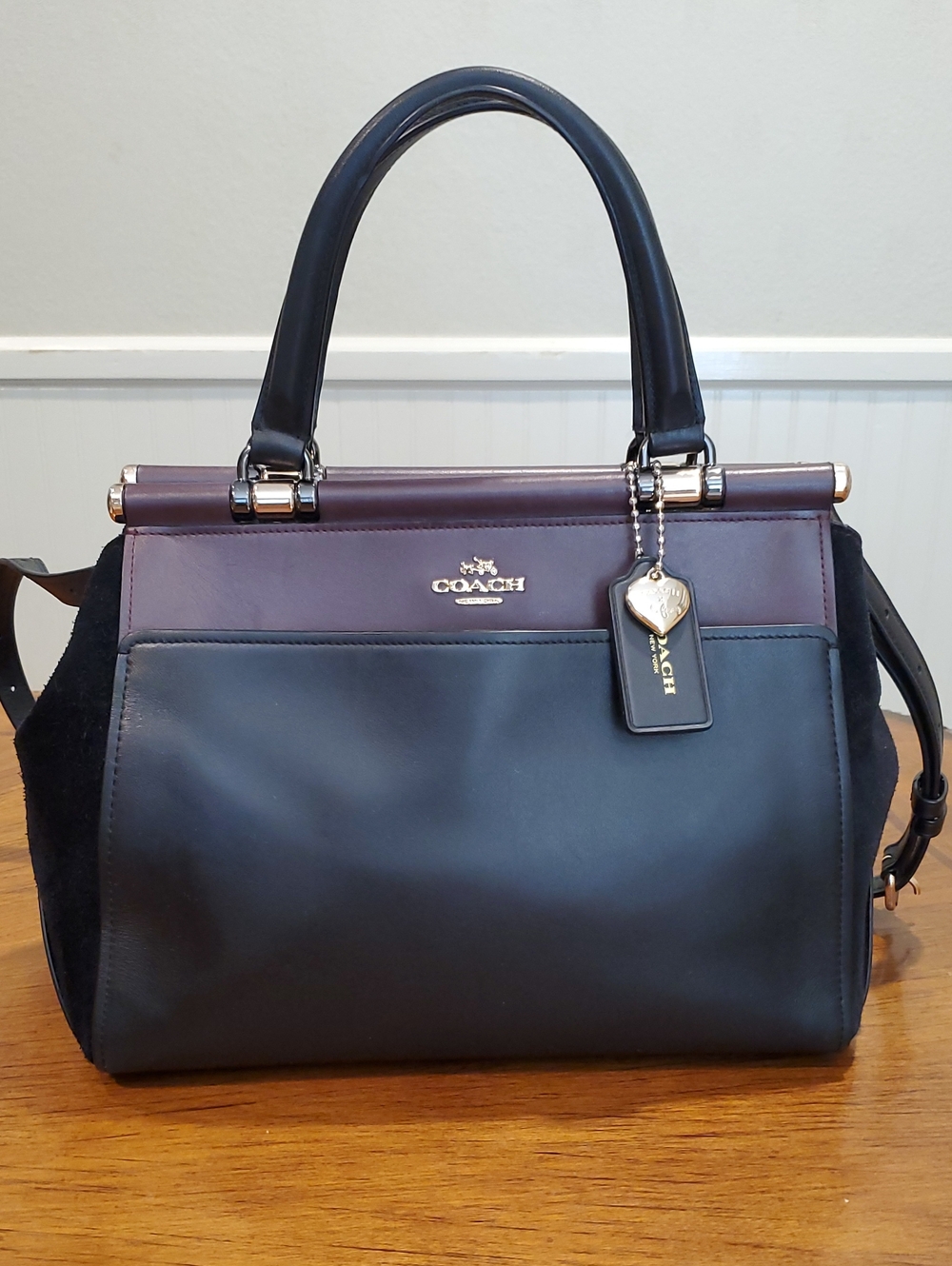 Coach x Selena Gomez Colorblock Grace Bag